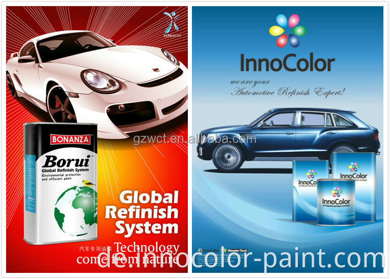 Innocolor ausgezeichnet 1k Basecoat-Sprühfarbe